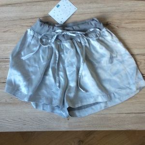 PJ Harlow MIKEL satin sleep boxer shorts